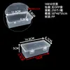 Caja Vacía Transparente Cuadrada para Mascarilla Caja de Almacenamiento de Tapones para los Oídos de Plástico Caja Antipolvo Juego de Caja de Exhibición de Muestras de Herramientas
