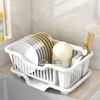 Estante para escurridor de cocina, encimera, cuenco, palillos, filtro de agua, armario de almacenamiento, fregadero multifuncional para el hogar