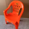 Sillón reclinable para adultos para uso doméstico en la sala de estar, Silla de comedor con reposabrazos, Mesa y sillas Mahjong para puesto de comida, Plástico grueso Metabo para cerveza en el mercado nocturno