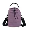 Bolsa de Ombro Transversal de Nylon Resistente à Água Portátil Fashionável Estilo Coreano para Celular Bolsa de Mão Casual Leve