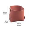 Venta Caliente Transfronteriza Nórdico Cosmético Cuero PU Almacenamiento Bolígrafo Conner Escritorio Misceláneas Plegable Control Remoto Misceláneas Cubo de Almacenamiento