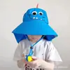 Sombrero Protector Solar para Niños Niños y Niñas Protección del Cuello Transpirable Sombrero de Pescador Protección UV Sombrero de Sol de Verano Sombrero Grande Ala Amplia Sombrero de Sol