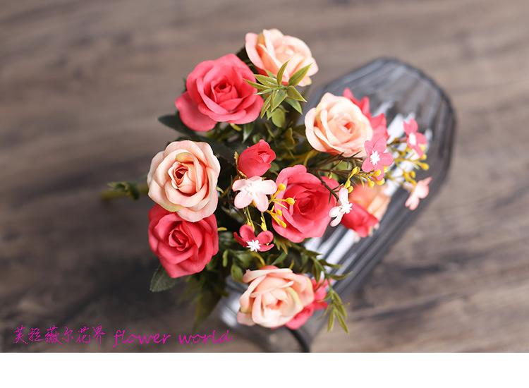 仿真婚礼现场绢花