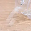 Parche Transparente de PVC Invisible para el Pecho Bolsa de Empaque Bolsa de Almacenamiento de Maquillaje ins Viaje Portátil Bolsa de Lavado para el Cuidado de la Piel Estampado lo