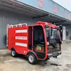 Venta al por mayor de Mini Camiones de Bomberos Eléctricos para Zonas Turísticas, Camiones Aspersores Eléctricos con Cañones de Alta Presión y Camiones Cisterna de Bomberos