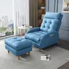 Sofá perezoso, perfecto para relajarse y echarse una siesta; una silla de balcón cómoda para relajarse y tomar un descanso al mediodía; un sofá popular de un solo asiento; una tumbona