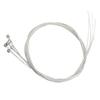 Cordas Genuínas para Violão Folk Triângulo Fio de Aço Importado Prata 011 Cordas para Violão Folk Anti-ferrugem Conjunto de Cordas para Guitarra