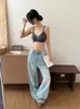 151# Ropa Interior de Algodón Fino Sin Costuras Otoño e Invierno para Busto Pequeño Push-up Soporte Lateral Anti-Caída Sujetador sin Varillas para Mujer