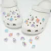 Perla de Resina Iridiscente Agujero Flor de Zapato 3D Accesorios Flor Estrella de Mar Concha DIY Hebilla de Zapato Desmontable Venta al por Mayor