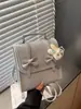 Mochila de Viaje Color Sólido Estilo Universitario Coreana para Mujer 2026 Nueva Tendencia Bolso de Mano de Nicho Bolso de Hombro Cruzado