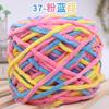 Porción Grande de Hilo Fino Monofilamento para Hielo Pequeño Paquete de Material DIY Hecho a Mano Gancho Hilo para Zapatos Tejido Lana Gruesa Hilo para Bufanda Gancho Zapato Cabello