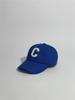 Boné de Baseball Letra C Feminino Estrela Yang Mi Xu Lu Mesmo Estilo Chapéu Outono 2024 Estilo Coreano Marca da Moda Boné Ins