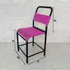 Respaldo para Silla de Máquina de Coser, Taburete para Máquina de Coser de Mesa Plana, Taburete para Ropa, Cojín Transpirable Disipador de Calor para Estar Sentado Mucho Tiempo, Cojín para Asiento Fresco de Verano