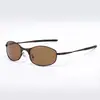 Gafas de Sol Polarizadas Retro Europeas y Americanas Marrones Pequeñas Estilo Nuevo para Mujeres y Hombres Bai Jingting Gafas para Deportes al Aire Libre Ciclismo