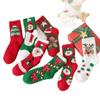 Suministro Transfronterizo de Calcetines Navideños Nuevos 2022, Lindos Coloridos de Papá Noel Calcetines de Terciopelo Coral Fabricantes Mayoristas