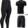Traje Deportivo Versátil de Verano 2025 para Hombre, Ropa de Fitness de Lujo Ligero en Colores Fluorescentes, Conjunto de Running Ajustado de Secado Rápido