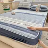 Sábanas Ajustables de Algodón Puro al por Mayor desde la Fábrica de Origen, Colchas Acolchadas de Algodón Engrosado, Protectores de Colchón Antideslizantes y Resistentes a la Suciedad, Dropshipping