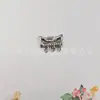 Adecuado para Xiaomi 8/9/10 Nfc Xizang Patrón Plateado Cuentas Espaciadoras Correa de Reloj Hecha a Mano Conector DIY Pieza Final Accesorios DIY