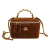 Bolso tipo caja estilo Chanel 2026 nuevo modelo para mujer, bolsa para almuerzo, bolso de mano con cadena de patrón de diamante exquisito, bolso cruzado, moderno