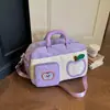 Bolso de viaje de mano de moda nuevo estilo personalidad creativa bolsa cruzada de ocio para fitness equipaje de mano para distancias cortas al aire libre con compartimento para zapatos