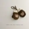 Luvas de Bebê Fofas Estilo Coreano Outono Inverno Bebê Aconchegantes Quentes Fofas Crianças Meninos Meninas Luvas Luvas de Pendurar no Pescoço Tendência