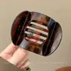 Pin de clip retorcido tipo moño coreano para cabello voluminoso en la parte posterior de la cabeza, tamaño grande para mujer, pinza de pico de pato para realzar el volumen del cabello, pasador de alta gama