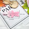 Grampo de Cabelo Fofo de Urso Sem Costura Verão Quente Cor Gradual Grampo de Cabelo Sem Costura diy Material Artesanal Acessórios de Grampo de Cabelo