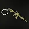 Cs Animação Jogo Periférico Armas Modelo de Arma de Fogo de Metal Arma 9cm Chaveiro de Metal Pingente Criativo Mais Vendido