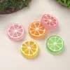 Accesorios de Resina DIY de Dibujos Animados, Pinzas para el Cabello de Rodaja de Naranja Multicolor, Dijes para Fundas de Teléfono, Hebillas de Zapatos, Colgantes para Llaveros, Artículos Decorativos