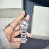 Reloj Emperatriz Viuda Nuevo para Mujer Oro Rosa Azul Hielo Fruta del Dragón Cereza Correa de Acero Esfera Pequeña Correa de Acero Reloj para Mujer Envío Directo