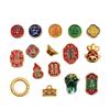 Ruyi auspicioso con cuentas Año Nuevo Chino Aleación Goteo de Aceite Pulsera Colgante Hecho a Mano DIY Accesorios Pequeños Regalos