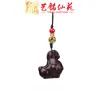 Chaveiro de Carro de Cavalo Corrente para Celular Yiming Xianyuan Escultura em Madeira Ano do Cavalo Pingente Cavalo do Zodíaco Pendente de Bolsa para Pendurar no Pescoço