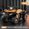 Motocicleta elétrica infantil, carro de quatro rodas, meninos e meninas, carrinho de bebê, pode sentar, grande, recarregável, fábrica, atacado