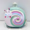 Mochila Nueva de Jardín de Infancia de Moda para Niños Pequeños, Mochila Infantil con Forma de Caracol, Mochila Cáscara de Huevo para Niños y Niñas, Transfronteriza