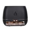 Nuevo Mini Difusor de Aroma de Llama de Simulación Colorida de Piedra de Sal Difusor Ultrasónico Humidificador de Aire Gran Volumen de Niebla
