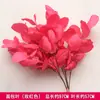 Flor artificial para boda rosa rojo material de flor para techo de salón de bodas arreglo floral para guía de carretera decoración de fondo de compromiso arreglo floral flor