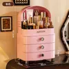 Caja de Almacenamiento Grande de Alta Gama para Escritorio, Organizador Tipo Cajón a Prueba de Polvo para Productos de Skincare y Labiales para Tocador