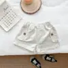 Colete Verão Bebê Estiloso Fino 2026 Novo Modelo Roupa para Recém-Nascido Fresco Cor Sólida Sem Mangas Top Versátil para Meninos