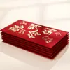 2025 Envelope Vermelho de Aniversário Celebração do Primeiro Mês do Bebê Envelope Vermelho Universal Envelope Vermelho de Presente de Retorno de Mil Yuan Bolsa de Envelope Vermelho Estampagem Dourada de Ano Novo