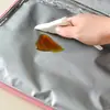 Bolsa Térmica para Marmita Infantil, Bolsa Térmica para Almoço de Estudante, Marmita Elétrica, Bolsa de Mensageiro para Marmita, Bolsa Térmica Impermeável Interna e Externa com Arroz