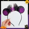 Diademas de Halloween transfronterizas para eventos divertidos, sesiones de fotos, accesorios de cosplay de disfraces, sombreros brillantes, gafas, diademas y pinzas para el cabello