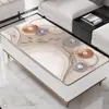 Toalha de Mesa de Centro, À Prova de Óleo, Impermeável, Anti-Escaldante, Não Precisa Lavar, Protetor de Mesa para Mesa de Centro de Sala de Estar, Novo Modelo 2026, Tapete de Mesa Macio de Vidro PVC