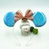 Novos acessórios de cabelo europeus e americanos lantejoulas arco mickey mouse minnie headband bonito orelhas redondas cocar de festa das crianças