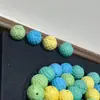 Turquesa magnesita contas de cobra contas soltas com espaçadores de contas pulseira pulseira de mão material DIY acessórios de texto para brincar