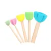 Sello de esponja para pintar con colores de hongo para niños, herramientas de pintura, pincel de frotar para arte de graffiti DIY de educación temprana para niños
