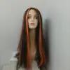 Peruca de Bruxa Longa e Lisa para Halloween, Sadako, Fantasma Adulto Feminino, Noiva Fantasma, Cosplay de Role-Playing de Terror, Festival dos Fantasmas