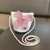 Estilo Pastoral Verano Bolso de Paja para Niños para Mujeres con Buen Aspecto, Flores Mariposa de Moda, Bolso de Playa para Vacaciones en la Costa al por Mayor