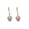 Pendientes de lujo ligeros, brillantes y exquisitos con forma de hoja de ginkgo y circonita para mujer, nuevos y elegantes, combinables con todo, de moda 2023.