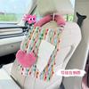 Caja de Pañuelos de Alta Gama para Coche Bolsa Colgante para Respaldo de Asiento de Coche Caja de Pañuelos Creativa de Amor Suministros para el Interior del Coche Venta al por Mayor