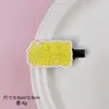 Nuevos pasadores de pelo con texto peculiar, pasadores laterales divertidos y lindos, pasadores personalizados para flequillo, accesorios para el cabello de un yuan de puestos callejeros